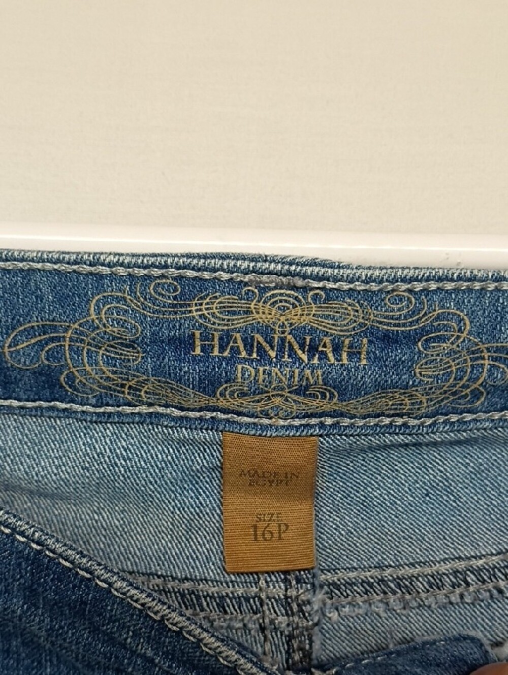 Hannah Women's Straight-Leg Jeans in Medium Blue - Picture 2 of 6